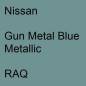 Preview: Nissan, Gun Metal Blue Metallic, RAQ.